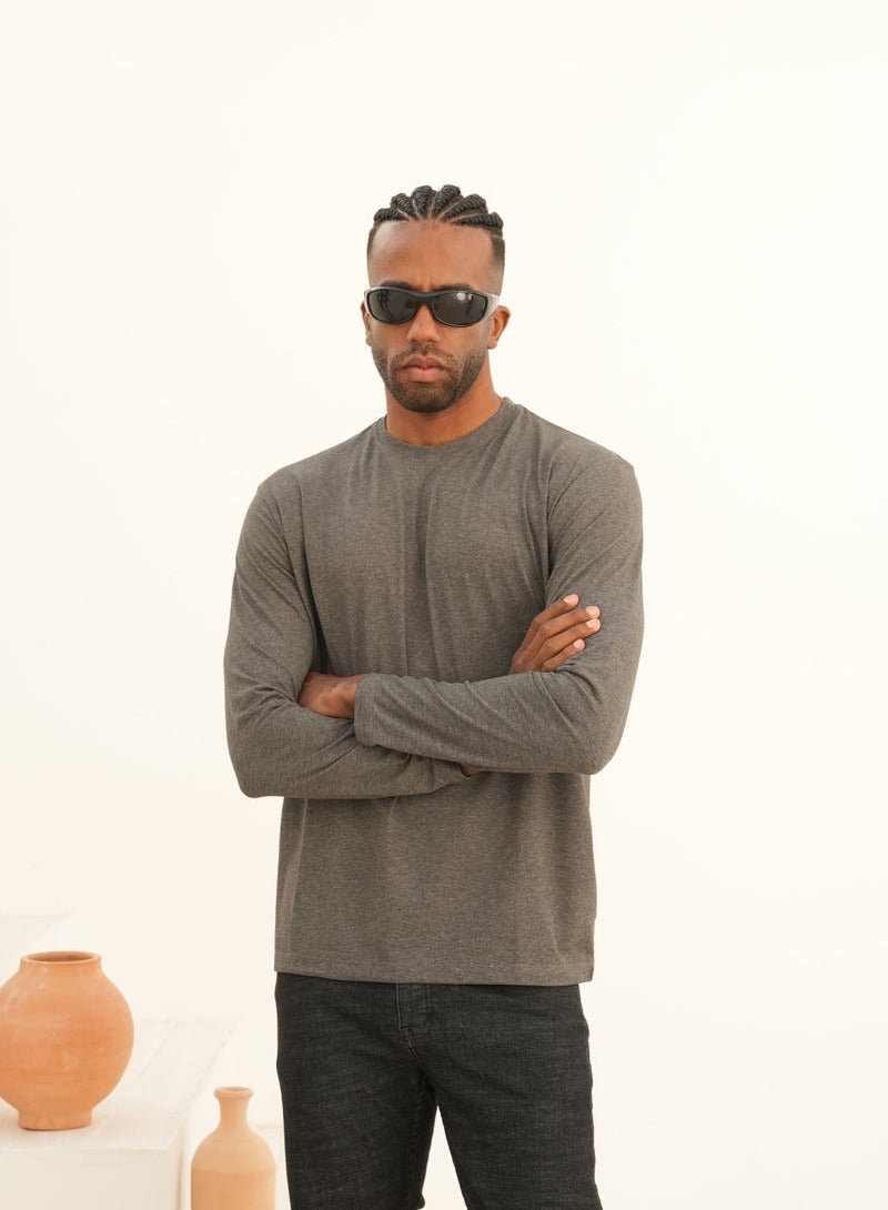 AMICI Thermal shirt charcoal - Image 1